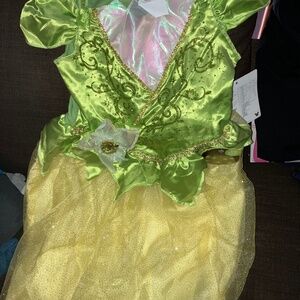 New with tags Disney Tiana light up dress 7/8